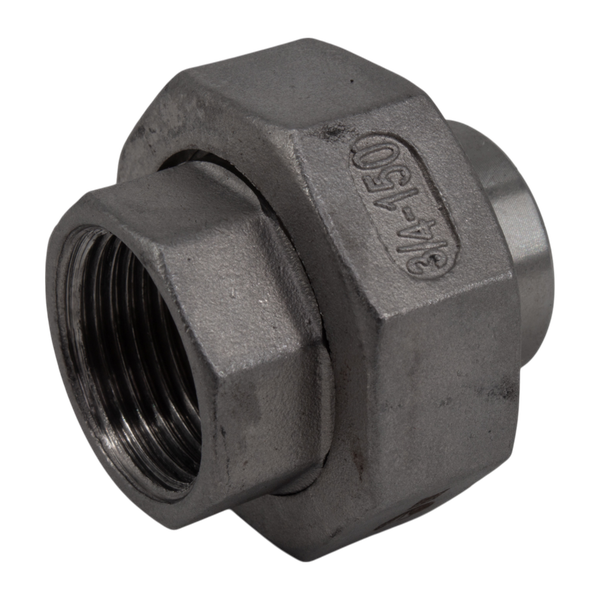 Американка с/вр нержавеющая, AISI304 DN20 (3/4"), (CF8), PTFE, PN16
