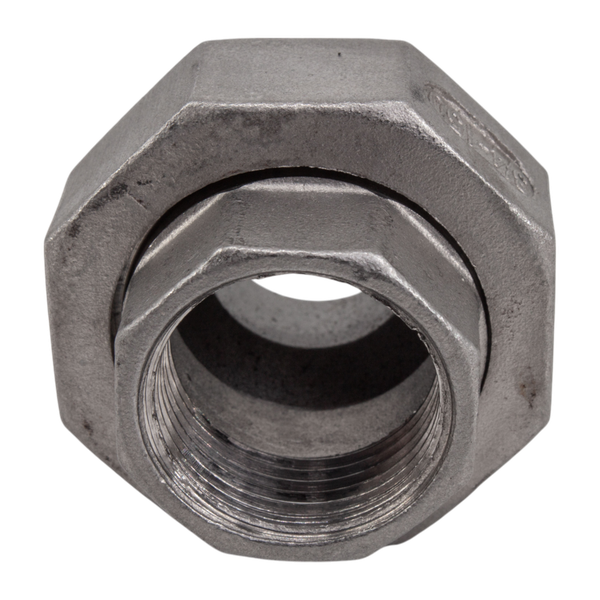 Американка с/вр нержавеющая, AISI304 DN20 (3/4"), (CF8), PTFE, PN16