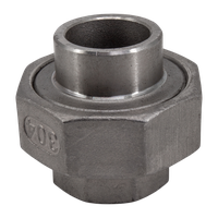 Американка с/вр нержавеющая, AISI304 DN20 (3/4"), (CF8), PTFE, PN16