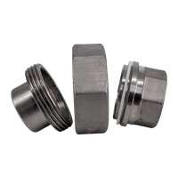 Американка с/вр нержавеющая, AISI304 DN20 (3/4"), (CF8), PTFE, PN16