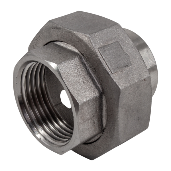 Американка с/вр нержавеющая, AISI304 DN25 (1"), (CF8), PTFE, PN16