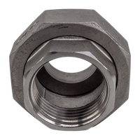 Американка с/вр нержавеющая, AISI304 DN25 (1"), (CF8), PTFE, PN16