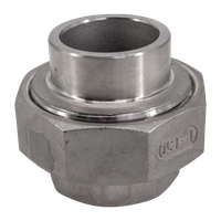 Американка с/вр нержавеющая, AISI304 DN25 (1"), (CF8), PTFE, PN16