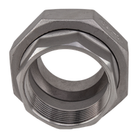 Американка с/вр нержавеющая, AISI304 DN50 (2"), (CF8), PTFE, PN16