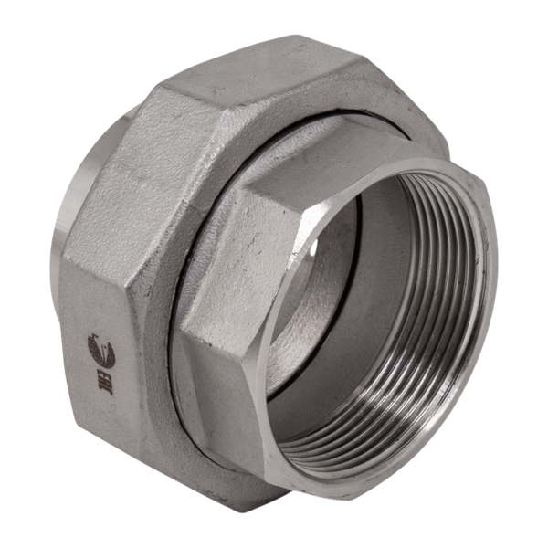 Американка с/вр нержавеющая, AISI304 DN50 (2"), (CF8), PTFE, PN16