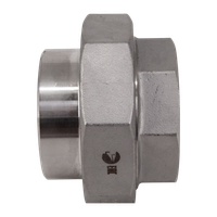 Американка с/вр нержавеющая, AISI304 DN50 (2"), (CF8), PTFE, PN16