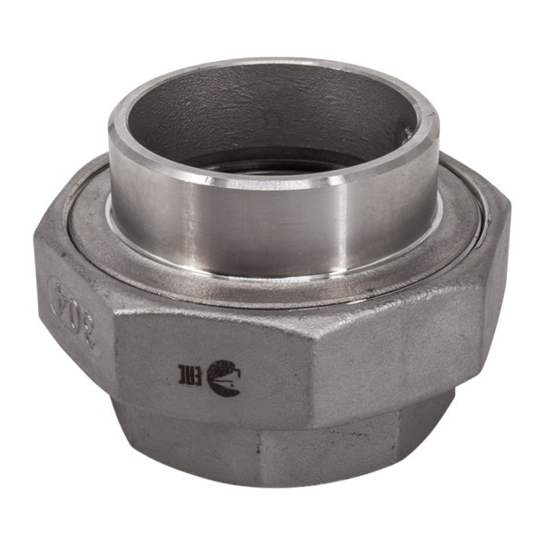 Американка с/вр нержавеющая, AISI304 DN50 (2"), (CF8), PTFE, PN16
