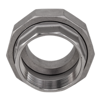 Американка с/вр нержавеющая, AISI304 DN65 (2_1/2"), (CF8), PTFE, PN16