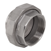 Американка с/вр нержавеющая, AISI304 DN65 (2_1/2"), (CF8), PTFE, PN16