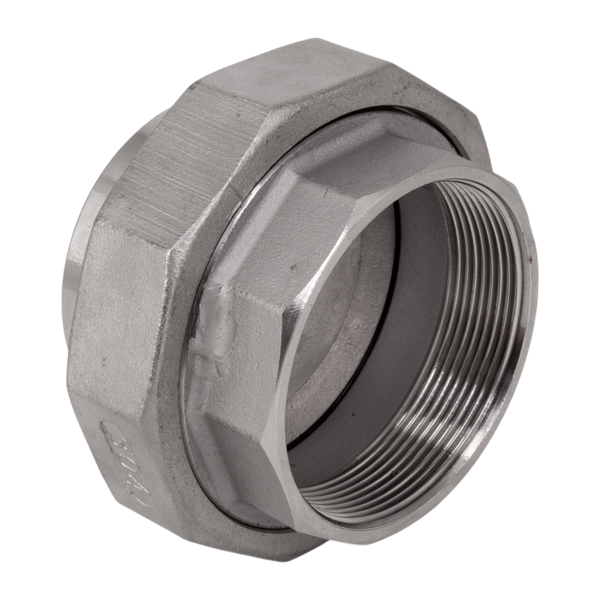 Американка с/вр нержавеющая, AISI304 DN65 (2_1/2"), (CF8), PTFE, PN16
