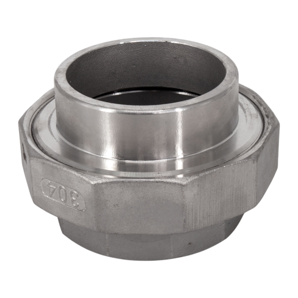 Американка с/вр нержавеющая, AISI304 DN65 (2_1/2"), (CF8), PTFE, PN16