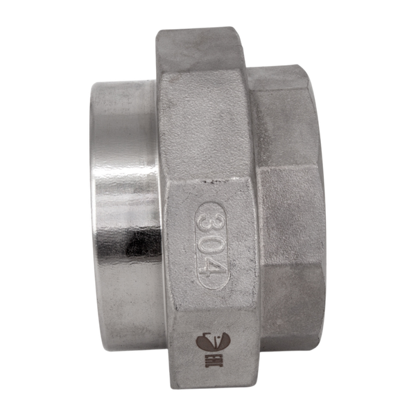 Американка с/вр нержавеющая, AISI304 DN80 (3"), (CF8), PTFE, PN16