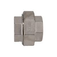 Американка вр/вр нержавеющая, AISI316 DN32 (1_1/4"), (CF8M), PTFE, PN16