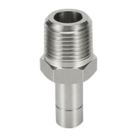 CAM адаптер с наружной резьбой ( об.нр.М 12мм x нр.BSPT 3/8" )