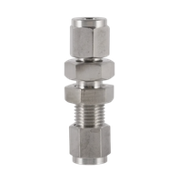 CBU обжимной соединитель с креплением на панель ( об.вр.Д 3/16" x об.вр.Д 3/16" )