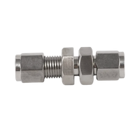 CBU обжимной соединитель с креплением на панель ( об.вр.Д 3/16" x об.вр.Д 3/16" )