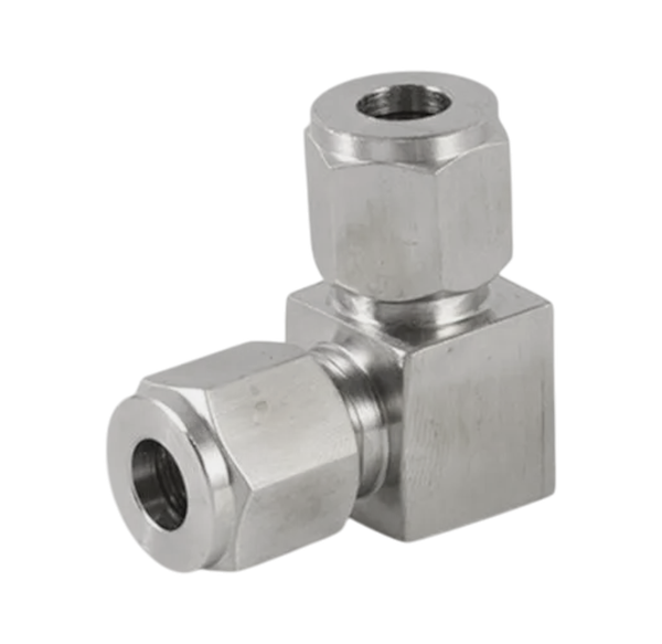 CLA отвод обжимной 90° ( об.вр.Д 1/8" x об.вр.Д 1/8" )