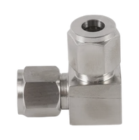 CLA отвод обжимной 90° ( об.вр.Д 1/8" x об.вр.Д 1/8" )