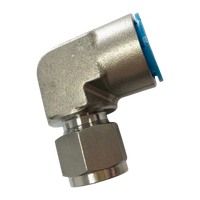 CLF штуцер угловой ( об.вр.М 6мм x вр.NPT 1/2" )