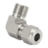 CLMA штуцер угловой ( об.вр.М 10мм x нр.NPT 1/2" )