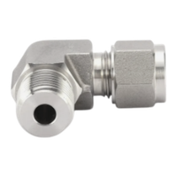 CLMA штуцер угловой ( об.вр.М 10мм x нр.NPT 1/4" )