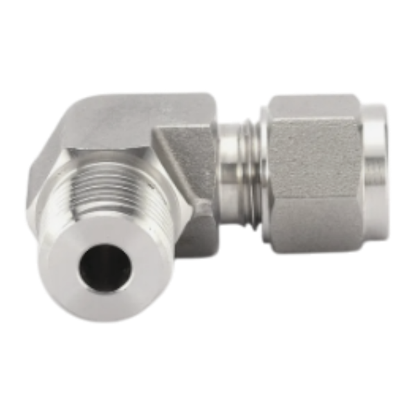 CLMA штуцер угловой ( об.вр.М 4мм x нр.NPT 1/4" )