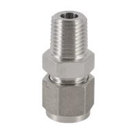 CMC штуцер ( об.вр.М 8мм x нр.NPT 1/2" )