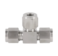 CTA обжимной тройник ( об.вр.Д 1/4" x об.вр.Д 1/4" )