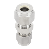 CUR обжимная переходная муфта ( об.вр.Д 1/4" x об.вр.Д 1/8" )