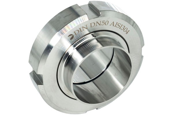 Молочная муфта в сборе DIN 11851, EPDM, AISI 304, DN50 (52мм)