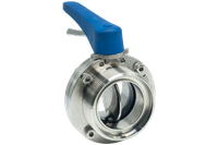 Затвор дисковый резьбовой нержавеющий под привод, EPDM, AISI304 DN65 (2_1/2"), (CF8), PN8