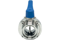Затвор дисковый резьбовой нержавеющий под привод, EPDM, AISI304 DN50 (2"), (CF8), PN8