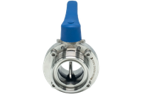 Затвор дисковый резьбовой нержавеющий под привод, EPDM, AISI304 DN50 (2"), (CF8), PN8