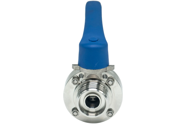 Затвор дисковый резьбовой нержавеющий под привод, EPDM, AISI304 DN20 (3/4"), (CF8), PN8