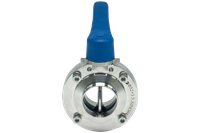 Затвор дисковый приварной нержавеющий под привод, EPDM, AISI304 DN50 (2"), (CF8), PN8
