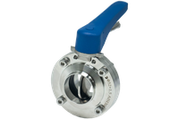 Затвор дисковый приварной нержавеющий под привод, EPDM, AISI304 DN50 (2"), (CF8), PN8
