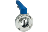 Затвор дисковый приварной нержавеющий под привод, EPDM, AISI304 DN50 (2"), (CF8), PN8