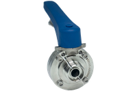 Затвор дисковый резьбовой нержавеющий, AISI304 DN15 (1/2"), (CF8), PN8