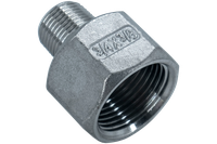 Футорка обратная нержавеющая, AISI304 DN20 x DN10 (3/4" x 3/8"), (CF8), PN16