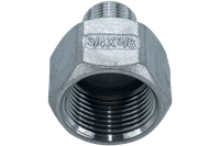 Футорка обратная нержавеющая, AISI304 DN20 x DN10 (3/4" x 3/8"), (CF8), PN16