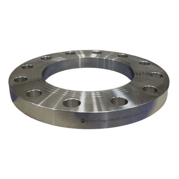 Фланец плоский DIN2503 нержавеющий, AISI304 DN200 (8" ) (219,1) (CF8), РN40