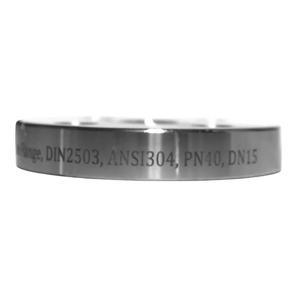 Фланец плоский DIN2503 нержавеющий, AISI304 DN15 (1/2") (21,3) (CF8), РN40