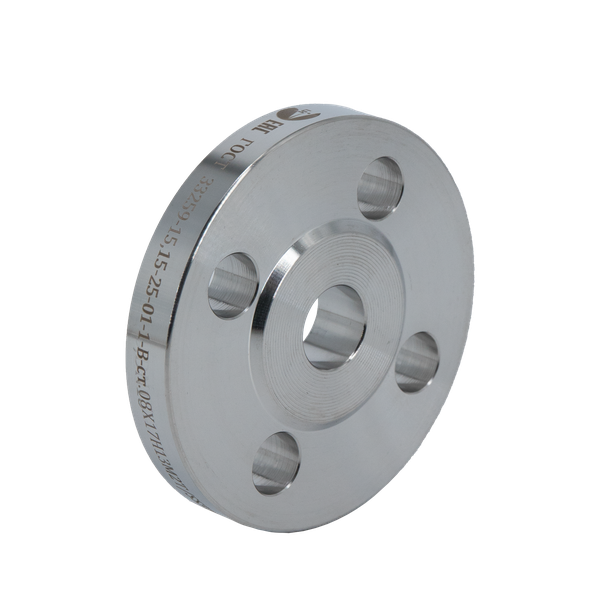 Фланец пл. с зеркалом нержавеющий, AISI316TI DN15 (1/2"), РN25, ГОСТ 33259-15, 15-25-01-1-В-ст.