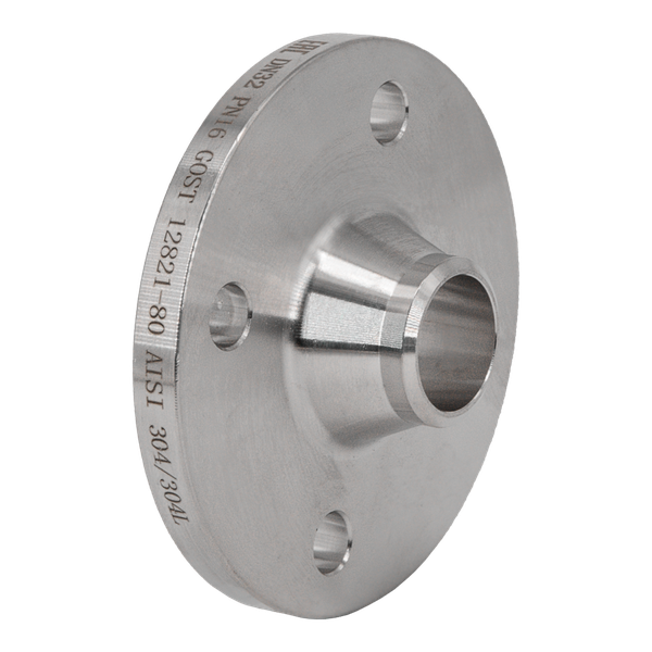 Фланец воротниковый нержавеющий, AISI304 DN32 (1_1/4") (38мм), (CF8), РN16