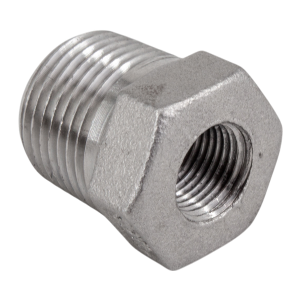 Футорка нержавеющая, AISI304 DN10 x DN 6 (3/8" x 1/8"), (CF8), PN16