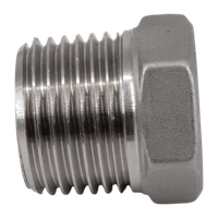 Футорка нержавеющая, AISI304 DN15 x DN 8 (1/2" x 1/4"), (CF8), PN16