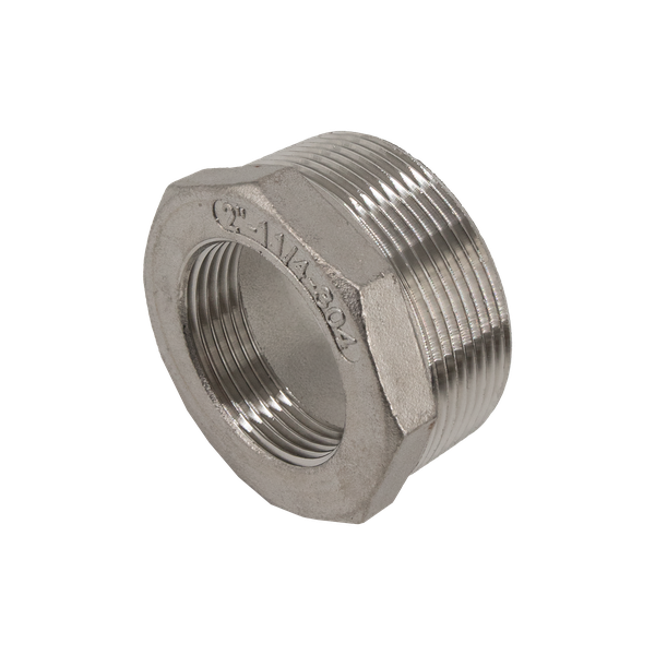 Футорка нержавеющая, AISI304 DN50 x DN32 (2' x 1_1/4"), (CF8), PN16