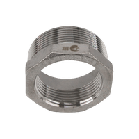Футорка нержавеющая, AISI304 DN50 x DN40 (2' x 1_1/2"), (CF8), PN16