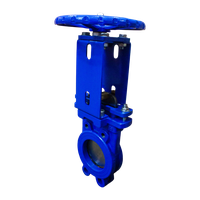 Задвижка чугунная шиберная двусторонняя, EPDM, PN10, DN 200