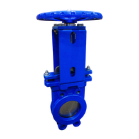 Задвижка чугунная шиберная двусторонняя, EPDM, PN10, DN 400